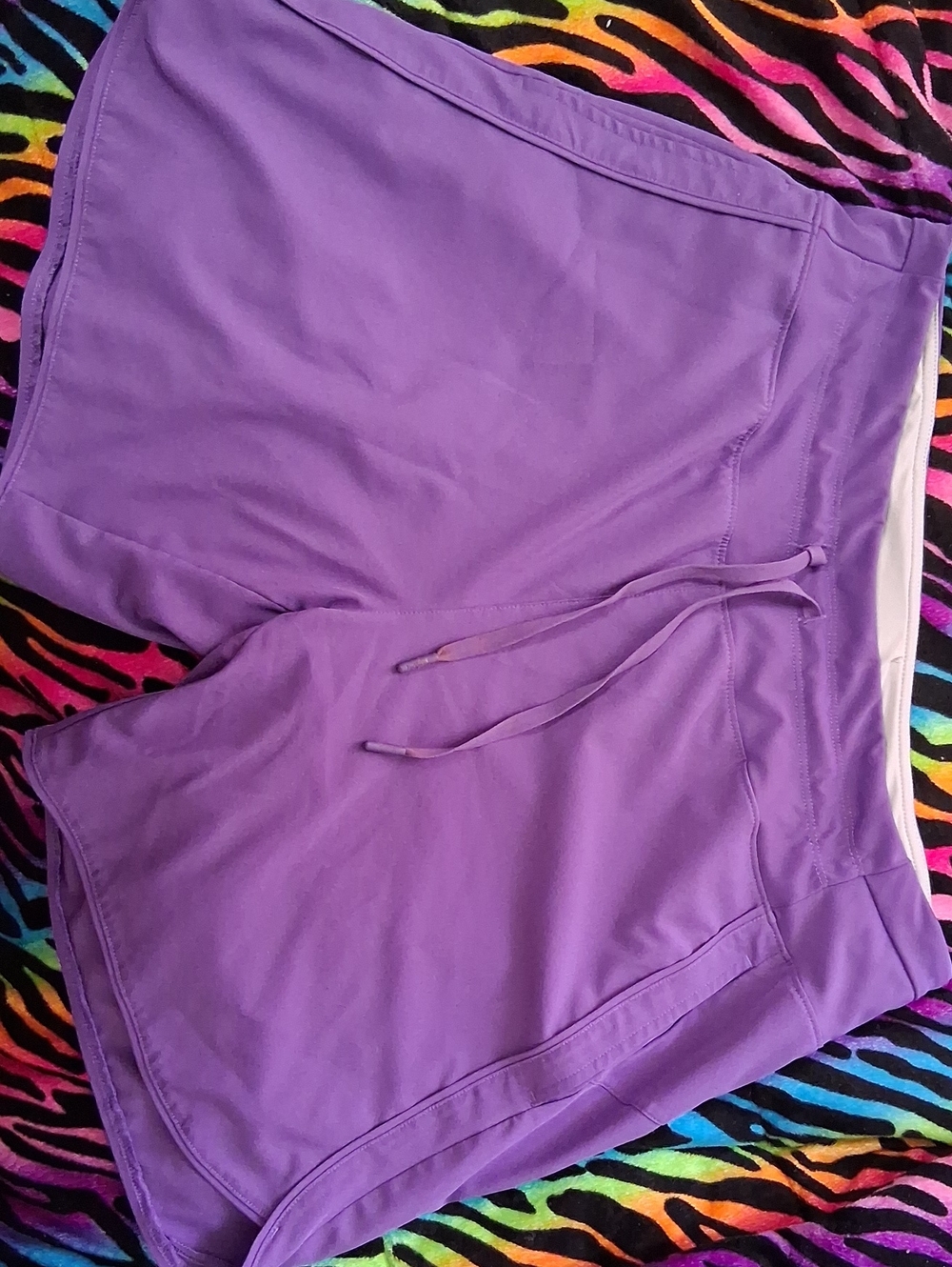 lululemon athletica Purple Drawstring Athletic Shorts